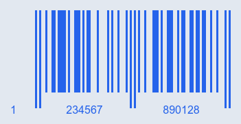 Styled Barcode Example