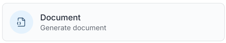 Document step